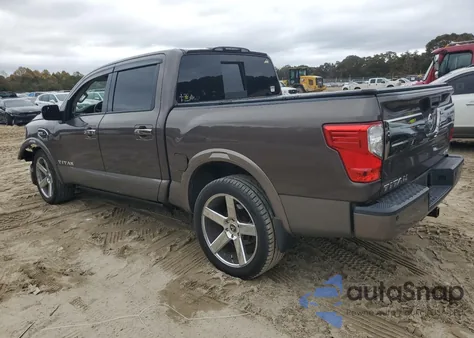 2017 Nissan Titan Sv z USA, uszkodzony, nr VIN 1N6AA1E5XHN507219